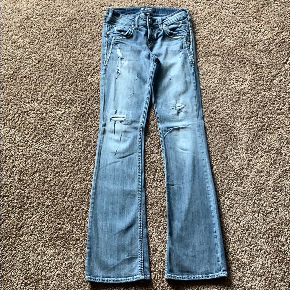 Silver ‘suki’ jeans